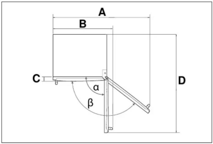 BERTAZZONI RBM24F4FXNV - PRODUCT DIMENSIONS - 1