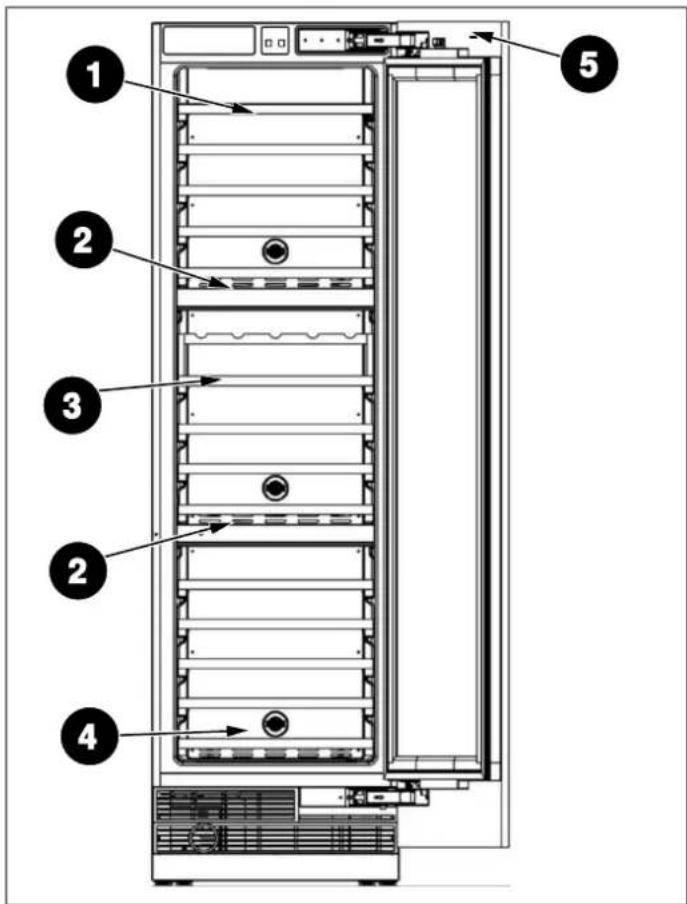 BERTAZZONI RWC60S5TPNS - Déplacement de L'APPAREIL - 1
