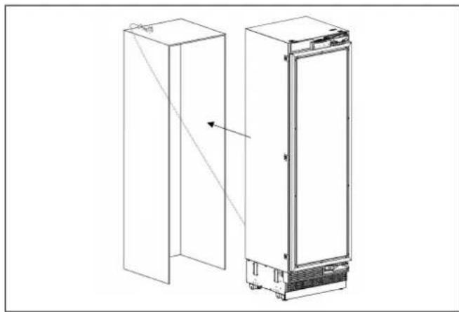 BERTAZZONI RWC60S5TPNS - SCREWING THE SIDE AND UPPER BRACKETS - 2