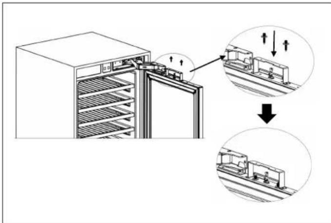 BERTAZZONI RWC60S5TPNS - INSTALLING THE FURNITURE DOOR - 1