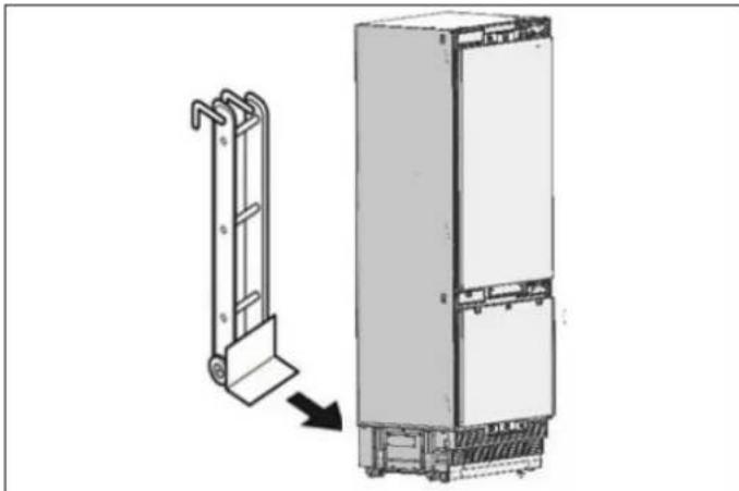 BERTAZZONI RWC60S5TPNS - De koelkast van de houten pallet halen - 4