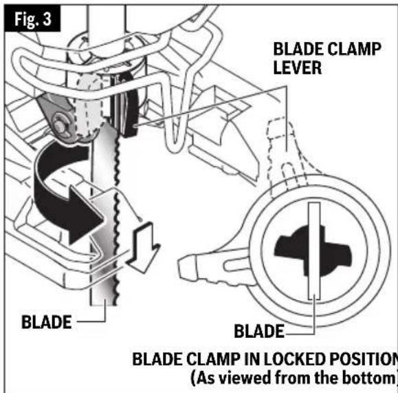 BOSCH GST18V-47 Professional - BLADE CLAMP RESET - 2