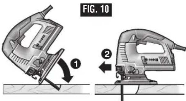 BOSCH JS572EB Professional - Plunge cutting - 2