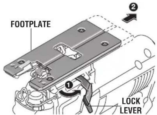 BOSCH JS572EB Professional - Footplate Angle Adjustment - 1