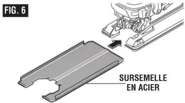 BOSCH JS572EB Professional - Pose de la sursemelle en acier - 1