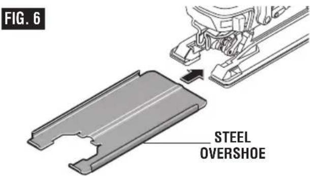 BOSCH JS572EB Professional - Attaching Steel Overshoe - 1