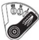BOSCH JS572EB Professional - Blade Orbit Selector Lever - 2