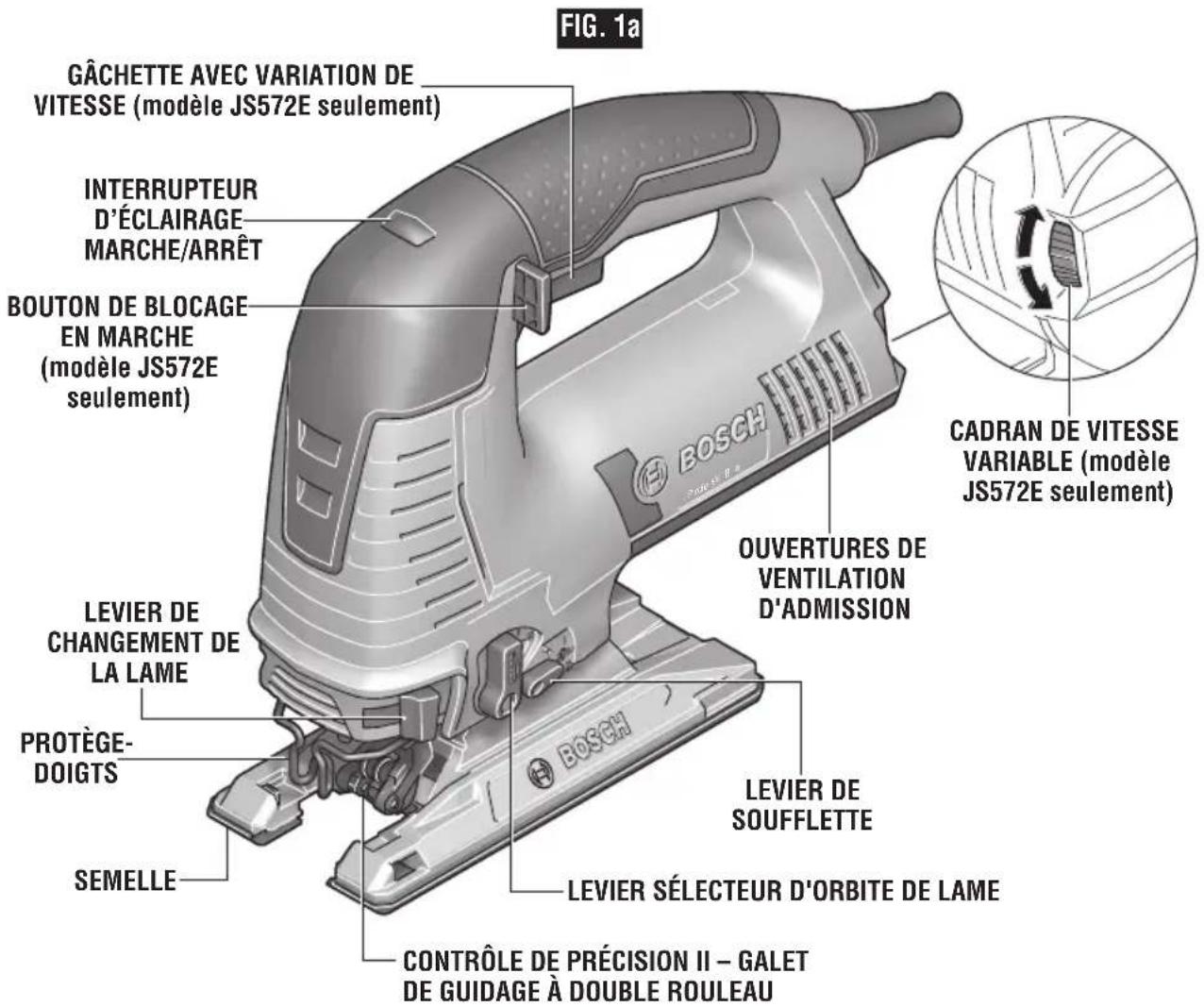 BOSCH JS572EB Professional - ⚠ AVERTISSEMENT - 1