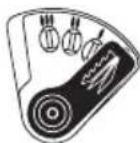 BOSCH JS572EB Professional - Palanca selectora de la orbita de la hoja - 2