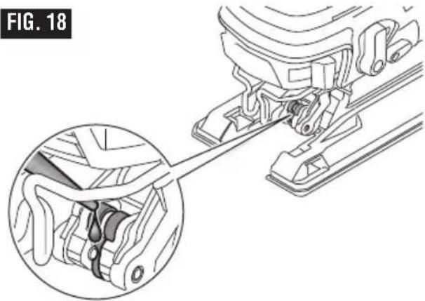 BOSCH JS572EB Professional - Limpieza del portahoja - 2