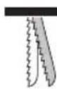 BOSCH JS572EB Professional - Palanca selectora de la orbita de la hoja - 3