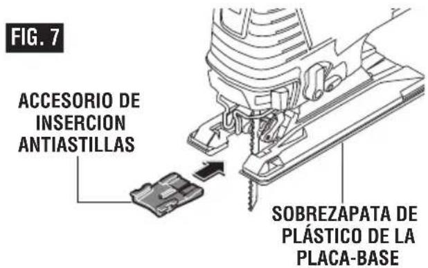 BOSCH JS572EB Professional - Accesorio de insercion antiastillas - 1