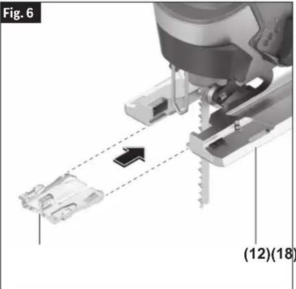 BOSCH GST18V-50 Professional - Conexión de la extracción de polvo - 1