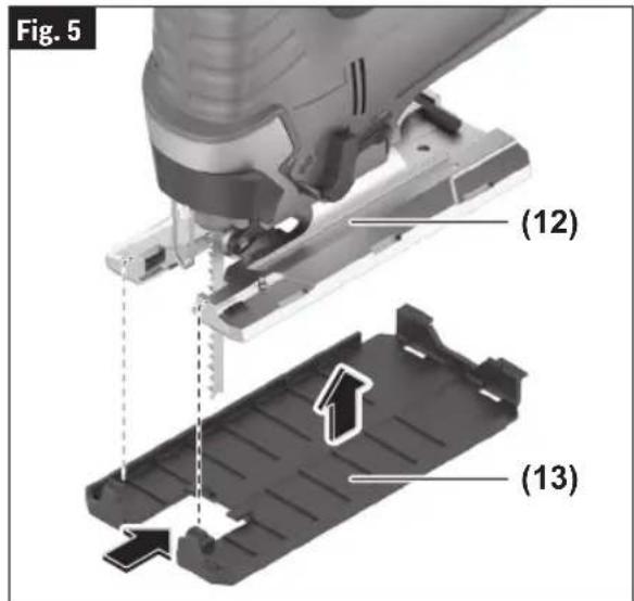 BOSCH GST18V-50 Professional - Fixation d'un couvre-semelle ne laissant pas de marques - 3