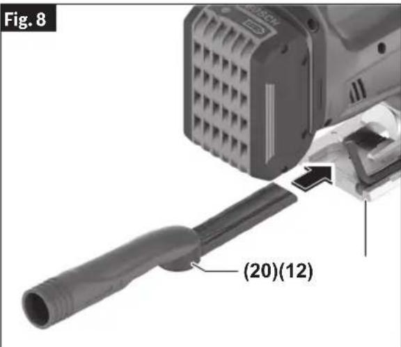 BOSCH GST18V-50 Professional - Cubierta antipolvo - 2