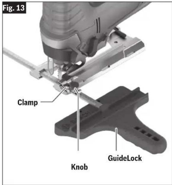 BOSCH GST18V-50 Professional - ATTACHING GUIDE TO JIG SAW - 3
