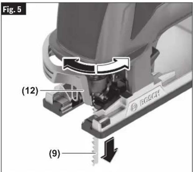 BOSCH GST18V-60C Professional - Instalación de la sobrezapata antimarcas - 3