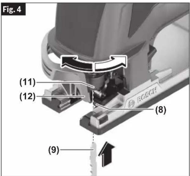 BOSCH GST18V-60C Professional - Instalación de la sobrezapata antimarcas - 2