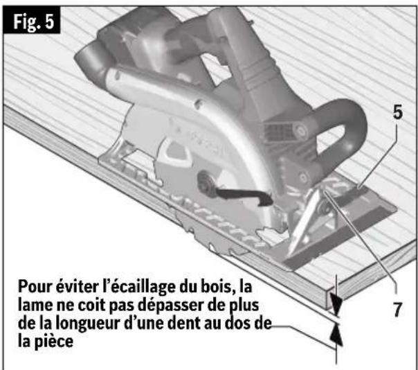 BOSCH GKS 18V-25C Professional - Vérification de l'angle de coupe 90° - 2