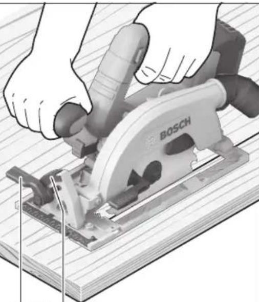 BOSCH GKS 18V-22L Professional - (Fig. 5, 6) - 2