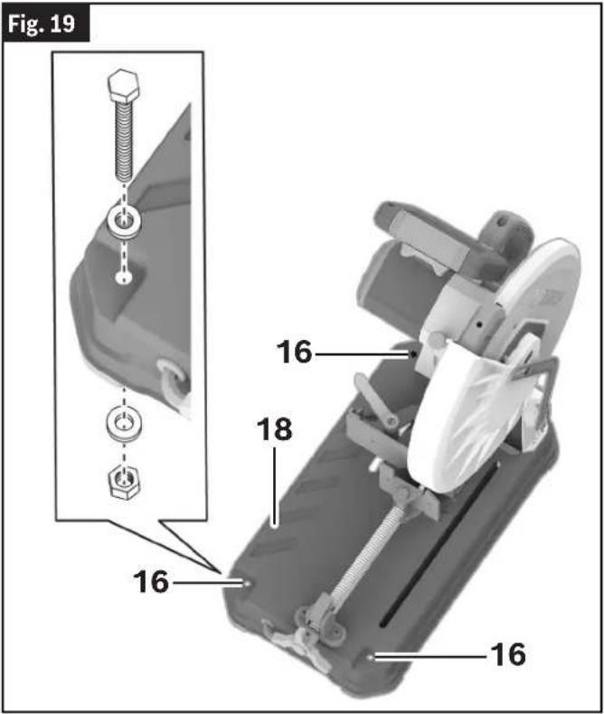 BOSCH GCD18V-14 Professional - Transporting and Mounting - 1