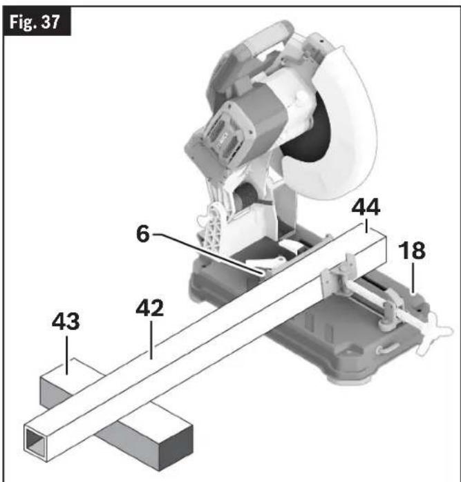 BOSCH GCD18V-14 Professional - Long Workpiece Support - 3