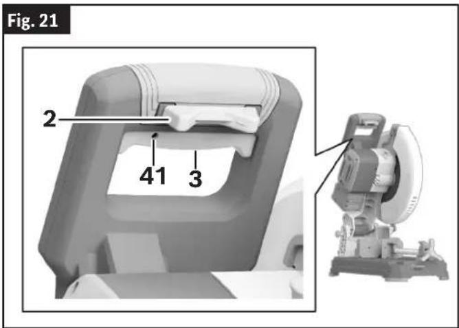 BOSCH GCD18V-14 Professional - To Turn the Tool Off - 1