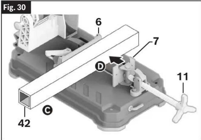 BOSCH GCD18V-14 Professional - Opérations de base de la scie - 1
