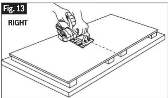 BOSCH CCS180 Professional - Cutting Large Sheets - 3