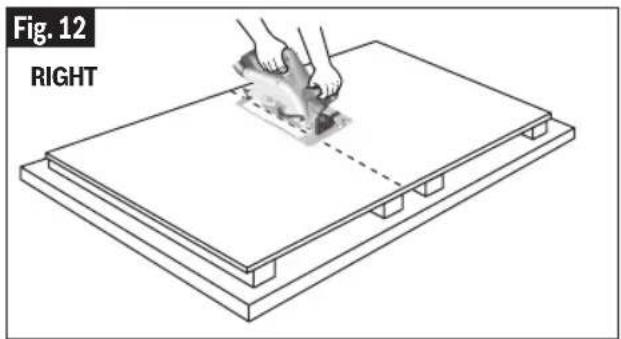 BOSCH GKS 18V-25 Professional - Cutting Large Sheets - 3