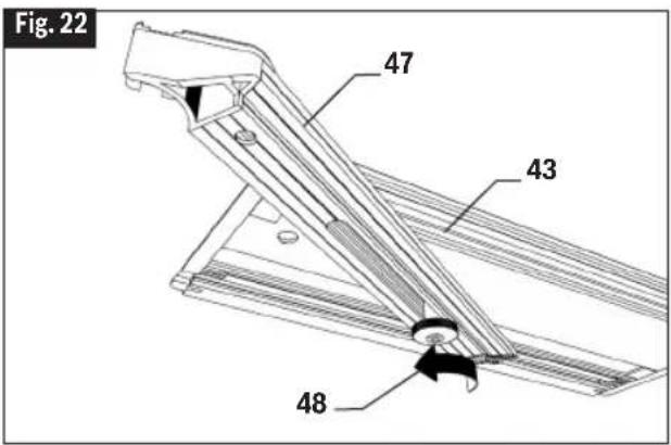 BOSCH GKS 18V-25 Professional - MITER GUIDE - 1