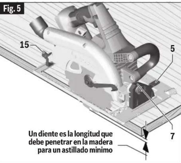 BOSCH GKS 18V-25 Professional - Verificación del ángulo de corte de 90° - 2