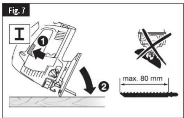BOSCH JS470E Professional - Coupe en plongée - 1