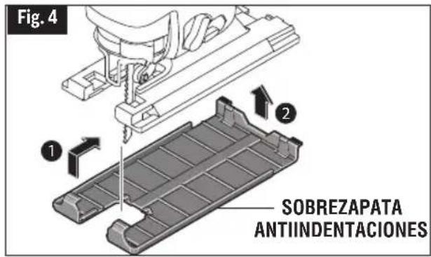 BOSCH JS470E Professional - Accesorio de insertion antiastillas - 1