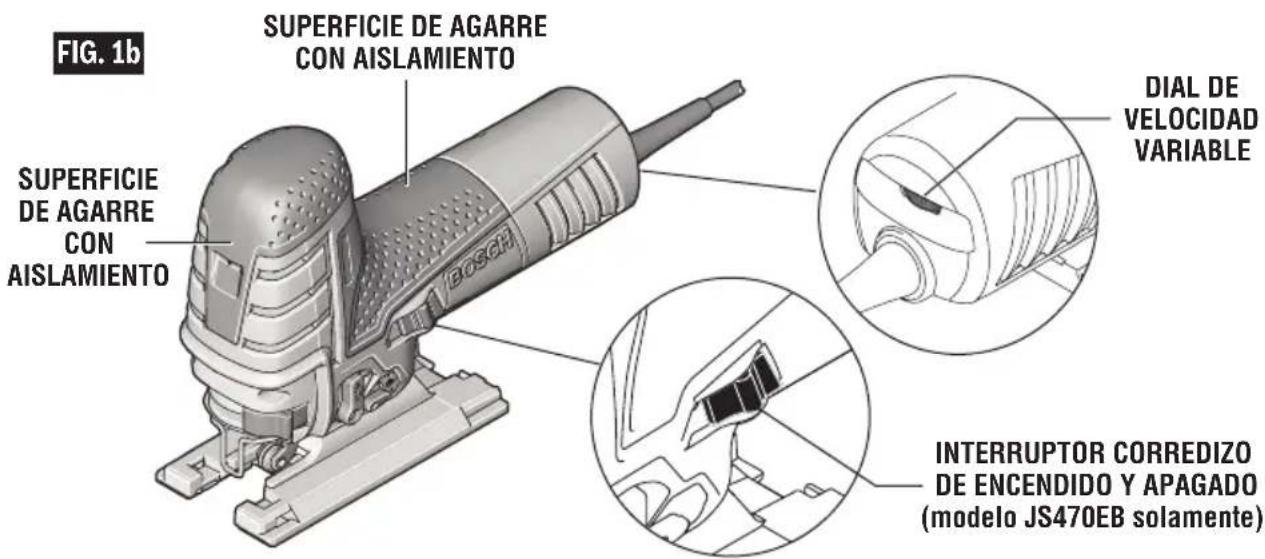 BOSCH JS470E Professional - Sierras caladoras JS470EB - 1