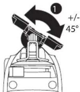 BOSCH JS470E Professional - Réglage de l'angle de la semelle - 2