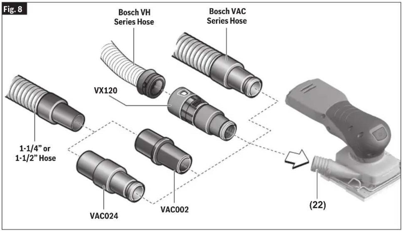 BOSCH GSS 18V-40 Professional - (Fig. 8) - 1
