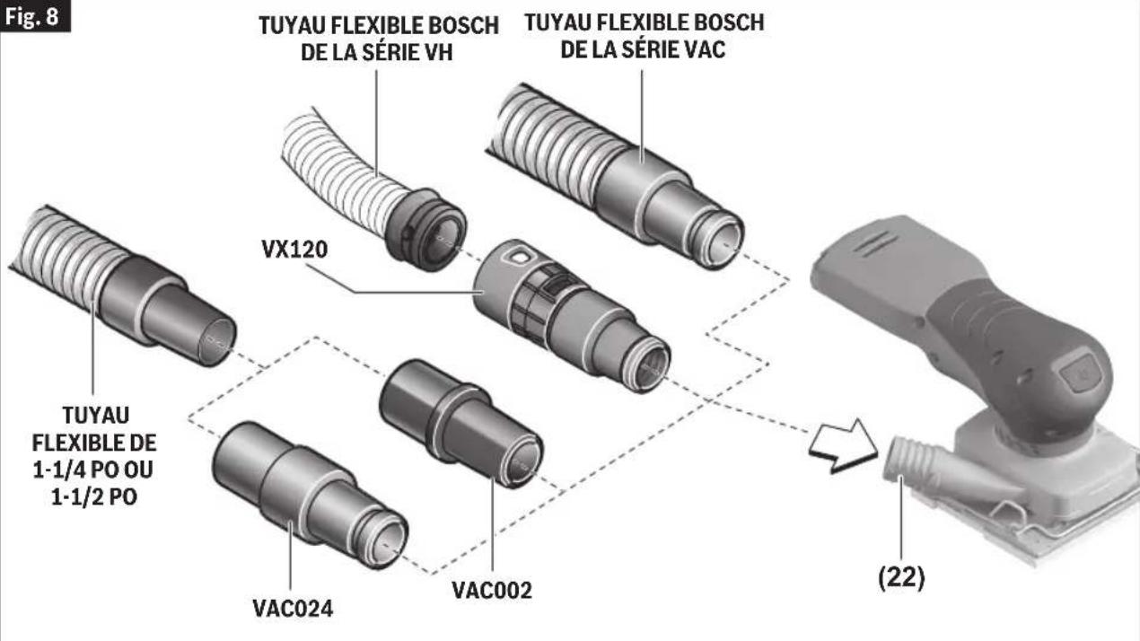 BOSCH GSS 18V-40 Professional - (Fig. 8) - 1
