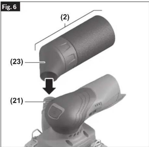 BOSCH GSS 12V-40 Professional - Cleaning and Emptying the Dust Bag Assembly - 1