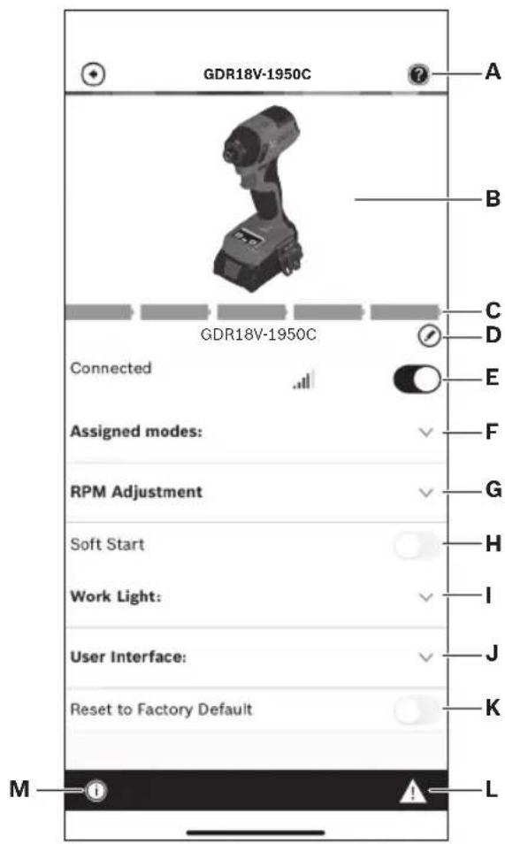 BOSCH GDR 18V-1950 C Professional - Conectividad - 1