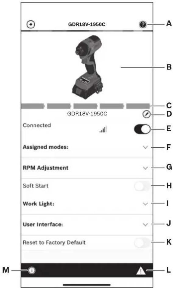 BOSCH GDR 18V-1950 C Professional - Connectivité - 1