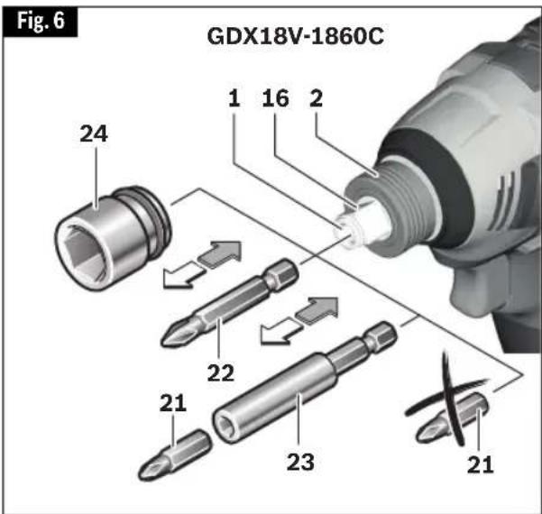 BOSCH GDX 18V-1860 C Professional - Assembly - 1