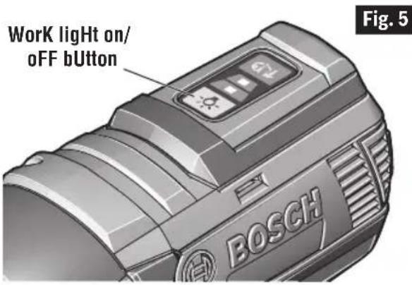 BOSCH PS42 Professional - BUILT IN WORK LIGHT - 1