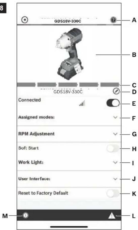 BOSCH GDS18V-330C Professional - Connectivity - 1