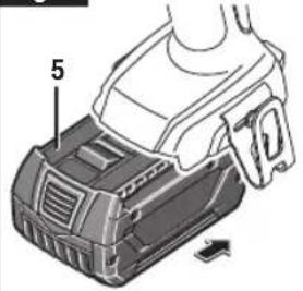 BOSCH GDS18V-330C Professional - Insertion et retrait des accessoires - 1
