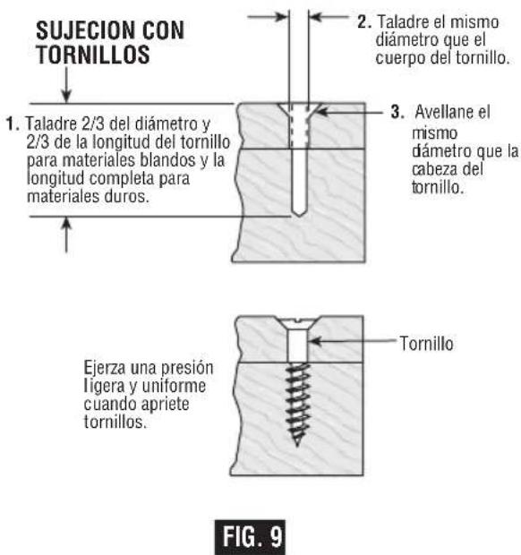 BOSCH 25618 Professional - SUJECION CON TORNILLOS - 1