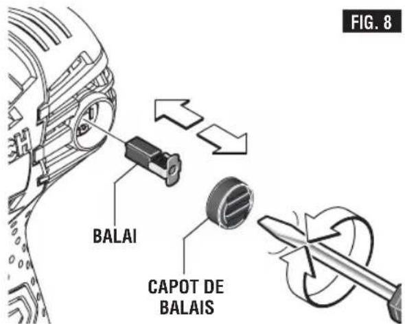 BOSCH 25618 Professional - BALAIS DE CHARBON - 1