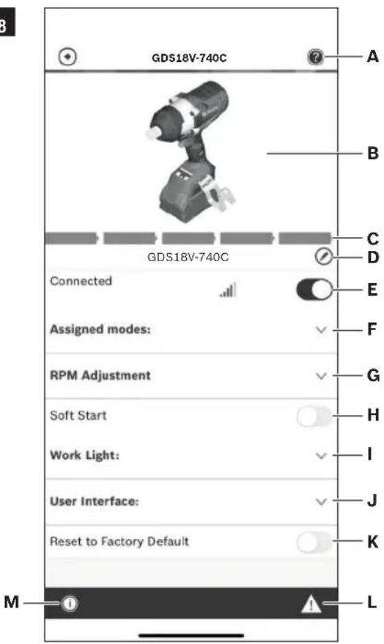BOSCH GDS18V-740C Professional - Connectivité - 1