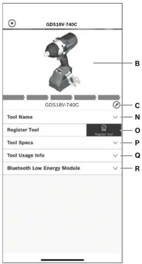 BOSCH GDS18V-740C Professional - WARNING - 1