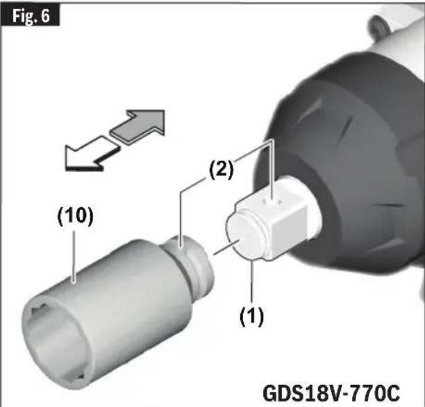 BOSCH GDS18V-740C Professional - WARNING - 4